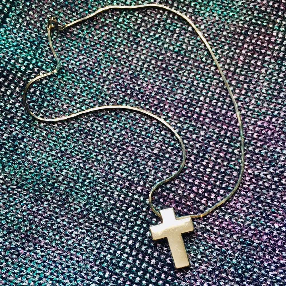 Sterling Silver Cross Necklace